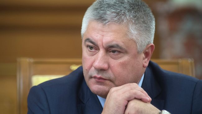 Министр внутренних дел РФ Владимир Колокольцев. Архив