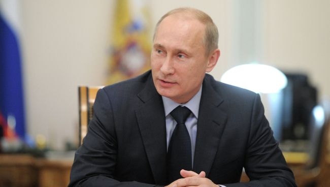 Президент России Владимир Путин. Архив