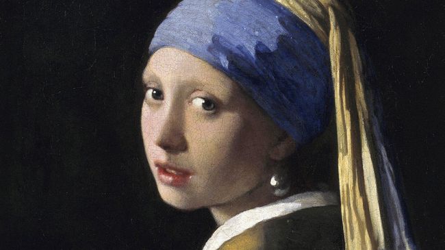 Ян Вермеер Девушка с жемчужной сережкой. 1665-1667
