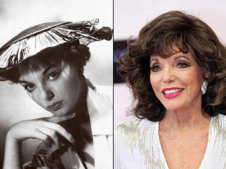 Британская актриса Джоан Коллинз (1952 / 2012)