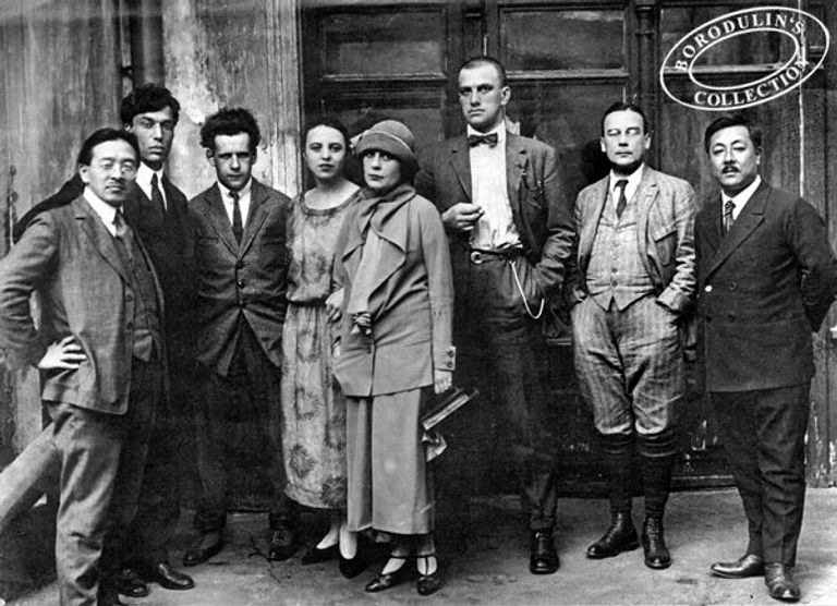 Б. Пастернак, Л. Брик, В. Маяковский, С.М. Эйзенштейн Б. Пастернак, Л. Брик, В. Маяковский, С.М. Эйзенштейн