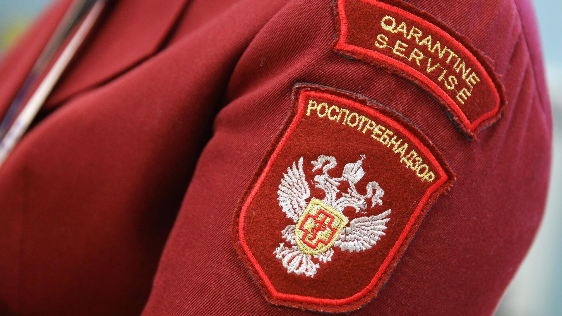 Шеврон сотрудника Роспотребнадзора Шеврон сотрудника Роспотребнадзора - РИА Новости, 1920, 31.05.2024