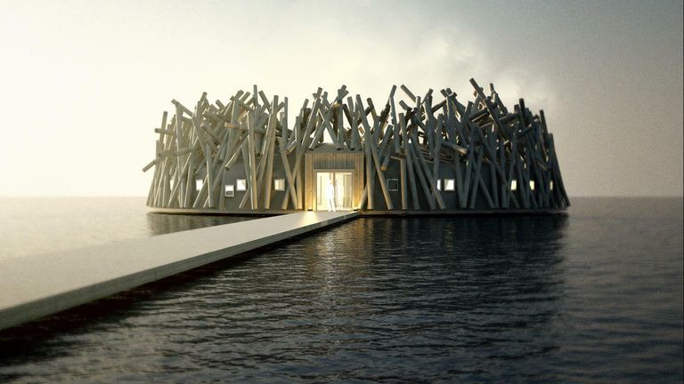 Отель Arctic Bath в Швеции Отель Arctic Bath в Швеции