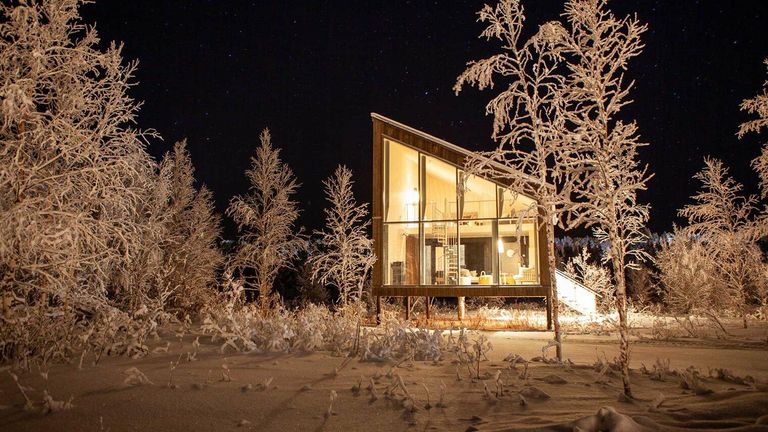 Отель Arctic Bath в Швеции Отель Arctic Bath в Швеции