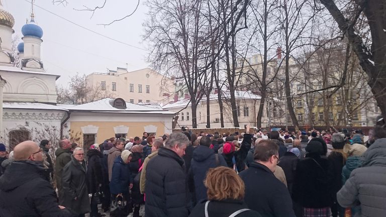 Во время отпевания протоиерея Всеволода Чаплина, храм Федора Студита у Никитских ворот, Москва. 29 января 2020 Во время отпевания протоиерея Всеволода Чаплина, храм Федора Студита у Никитских ворот, Москва. 29 января 2020