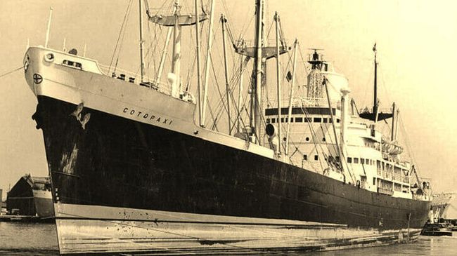 Торговое судно SS Cotopaxi Торговое судно SS Cotopaxi