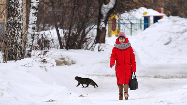 Девушка на улице в Новосибирске Девушка на улице в Новосибирске