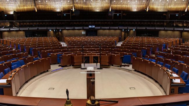 Зал Парламентской ассамблеи Совета Европы Зал Парламентской ассамблеи Совета Европы