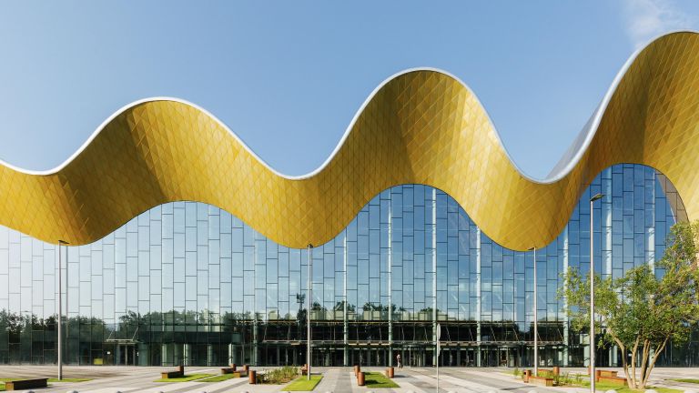 Дворец художественной гимнастики в Лужниках (категория Best cultural & sports infrastructure премии MIPIM 2020) Дворец художественной гимнастики в Лужниках (категория Best cultural & sports infrastructure премии MIPIM 2020)