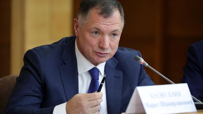 Заместитель председателя правительства РФ Марат Хуснуллин Заместитель председателя правительства РФ Марат Хуснуллин
