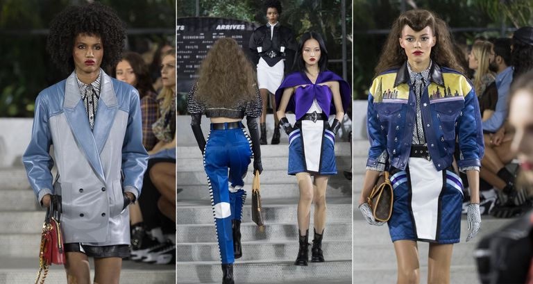 Показ коллекции Louis Vuitton Cruise 2020 в Нью-Йорке Показ коллекции Louis Vuitton Cruise 2020 в Нью-Йорке