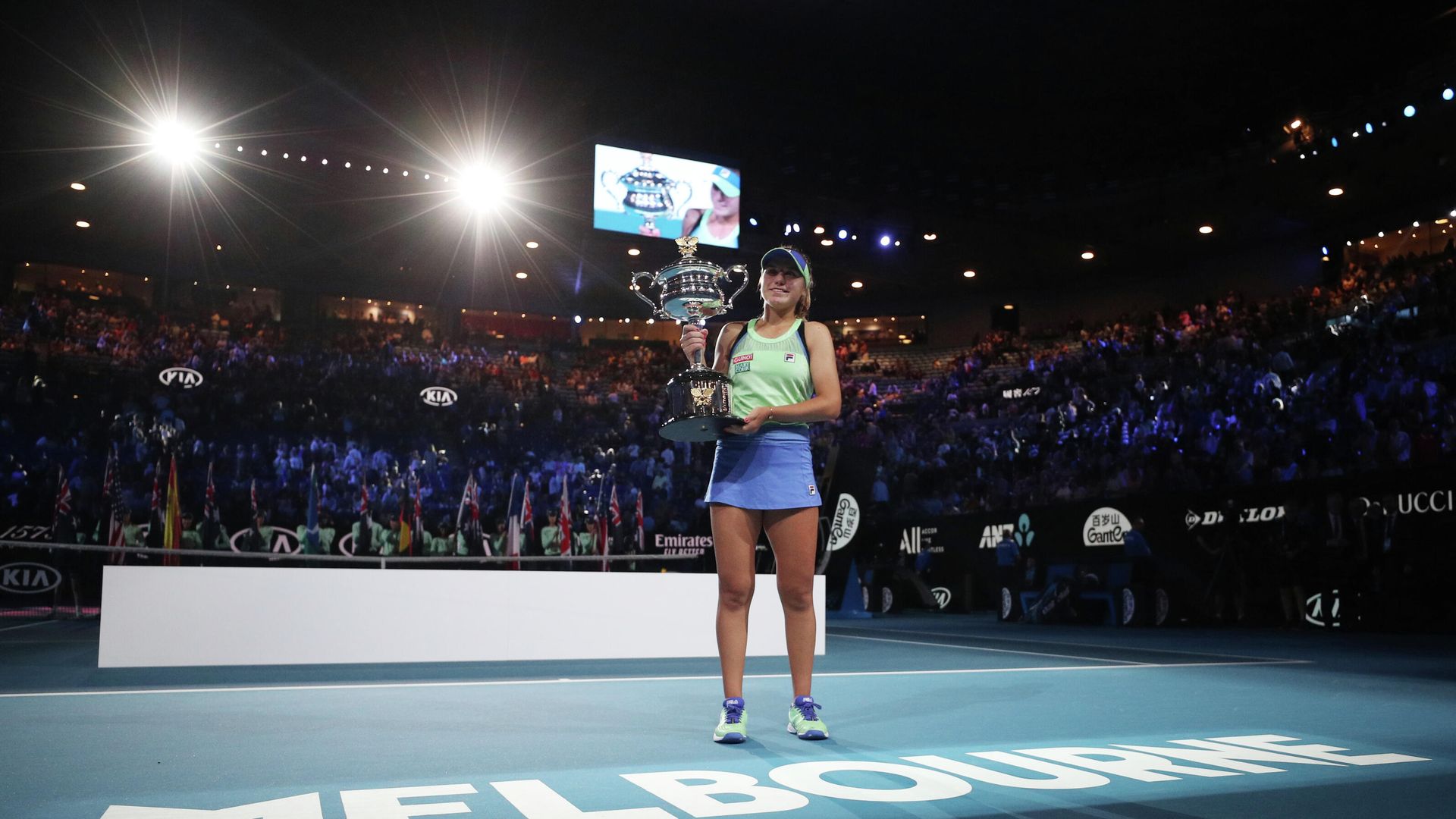 София Кенин после победы на Australian Open - РИА Новости, 1920, 08.12.2020