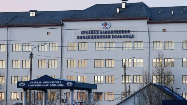 Здание Краевой клинической инфекционной больницы в Чите Здание Краевой клинической инфекционной больницы в Чите
