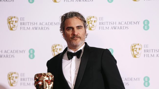 Актер Хоакин Феникс на церемонии вручения премии BAFTA в Лондоне