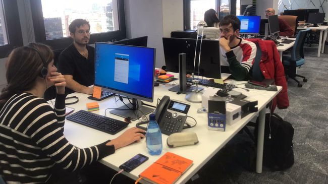 Редакционный центр международного информационного агентства и радио Sputnik в Мадриде Редакционный центр международного информационного агентства и радио Sputnik в Мадриде