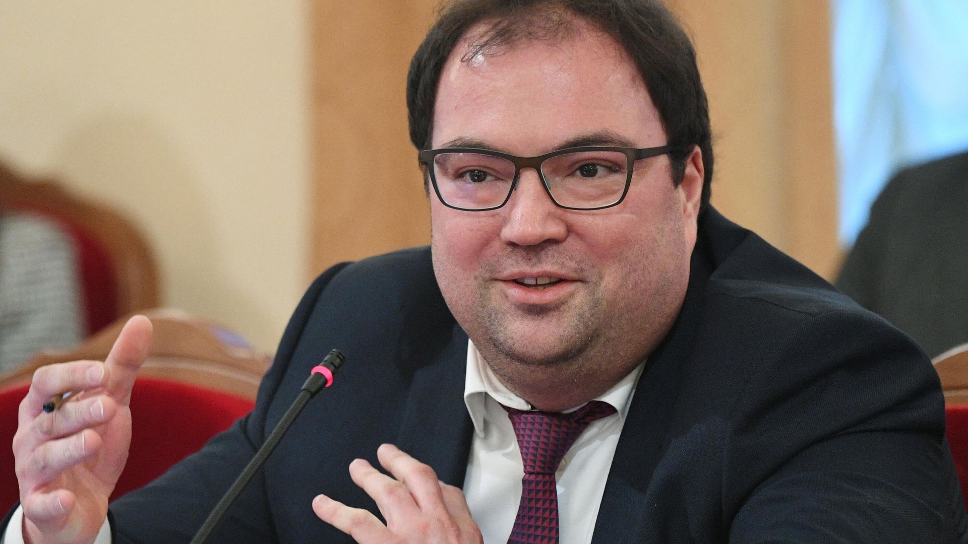 Министр цифрового развития, связи и массовых коммуникаций РФ Максут Шадаев Министр цифрового развития, связи и массовых коммуникаций РФ Максут Шадаев - РИА Новости, 1920, 31.03.2022