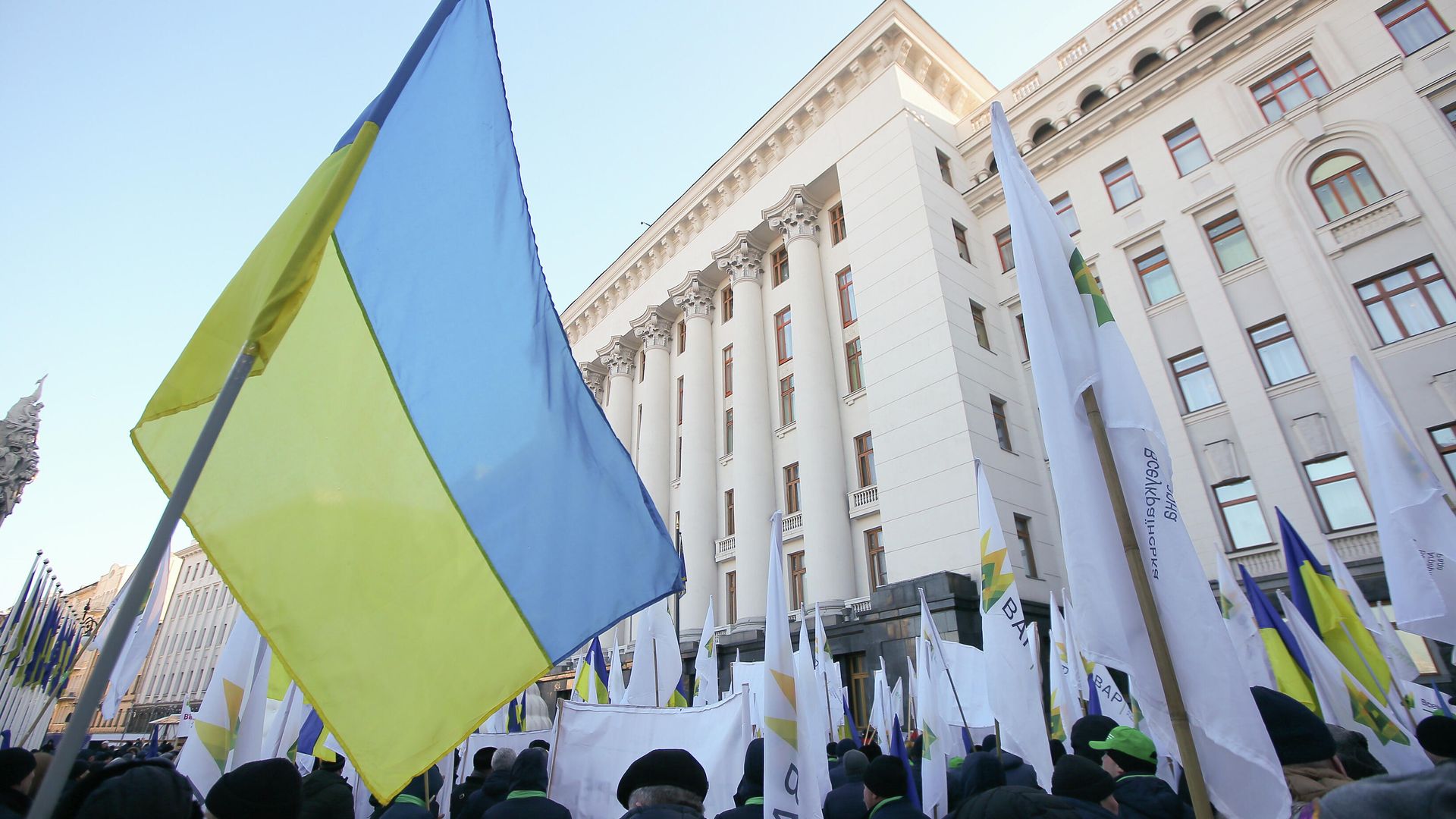 Акция в Киеве против земельной реформы Акция в Киеве против земельной реформы - РИА Новости, 1920, 26.12.2020