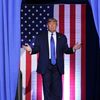 Президент США Дональд Трамп во время предвыборного выступления в Университете Висконсин-Милуоки
