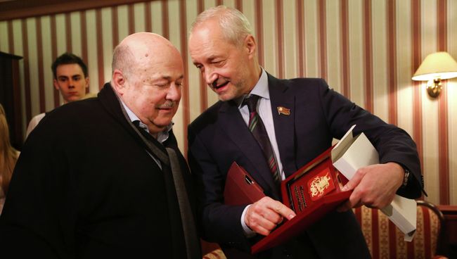 Худрук Et Cetera Александр Калягини народный артист России Евгений Герасимов на праздновании 20-летия театра Худрук Et Cetera Александр Калягини народный артист России Евгений Герасимов на праздновании 20-летия театра