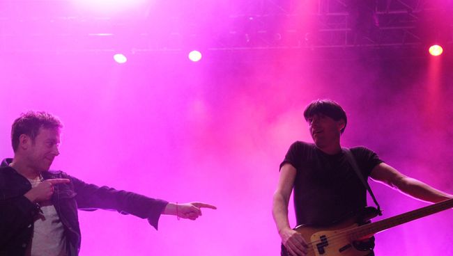 Группа Blur, фестиваль Primavera Sound в Барселоне Группа Blur, фестиваль Primavera Sound в Барселоне