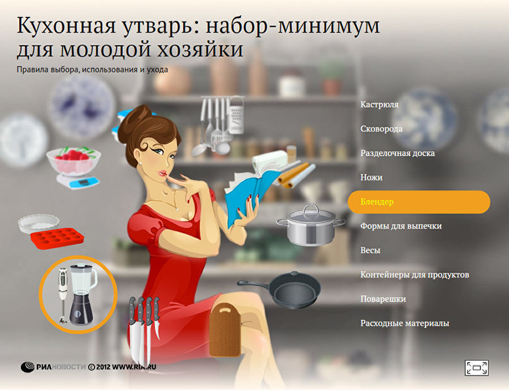 Кухонная утварь: набор-минимум Кухонная утварь: набор-минимум
