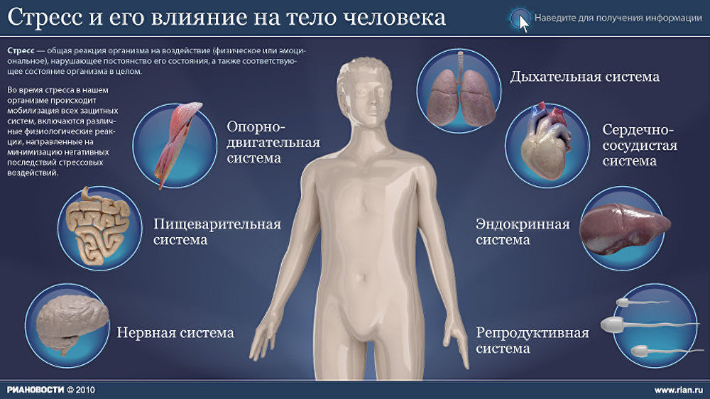 Стресс и его влияние на тело человека