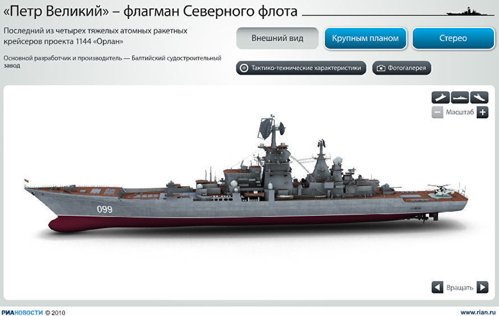 Петр Великий - флагман северного флота Петр Великий - флагман северного флота