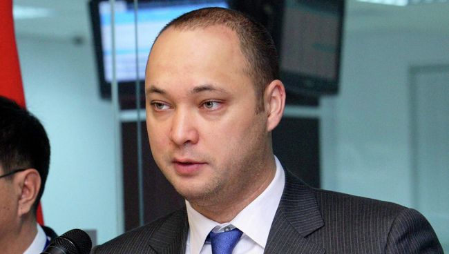 Максим Бакиев, сын президента Республики Киргизия Курманбека Бакиева. Архив