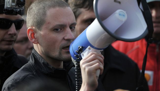 Координатор Левого фронта Сергей Удальцов. Архив