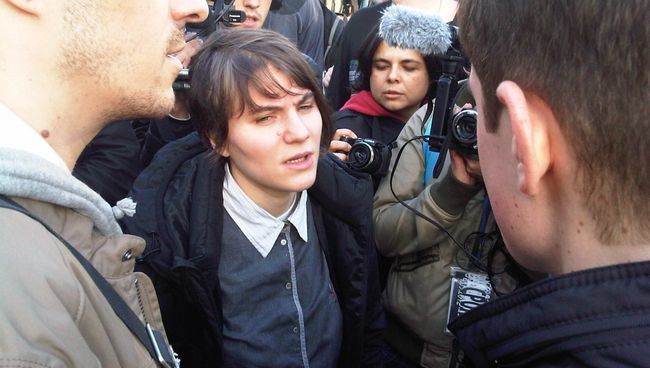Участница панк-группы Pussy Riot Екатерина Самуцевич