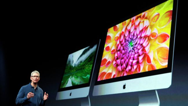 Презентация новых моделей настольных компьютеров-моноблоков iMac