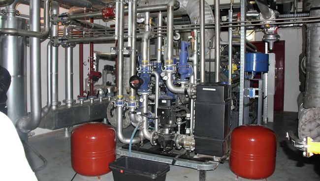 Элемент оборудования биогазовой станции