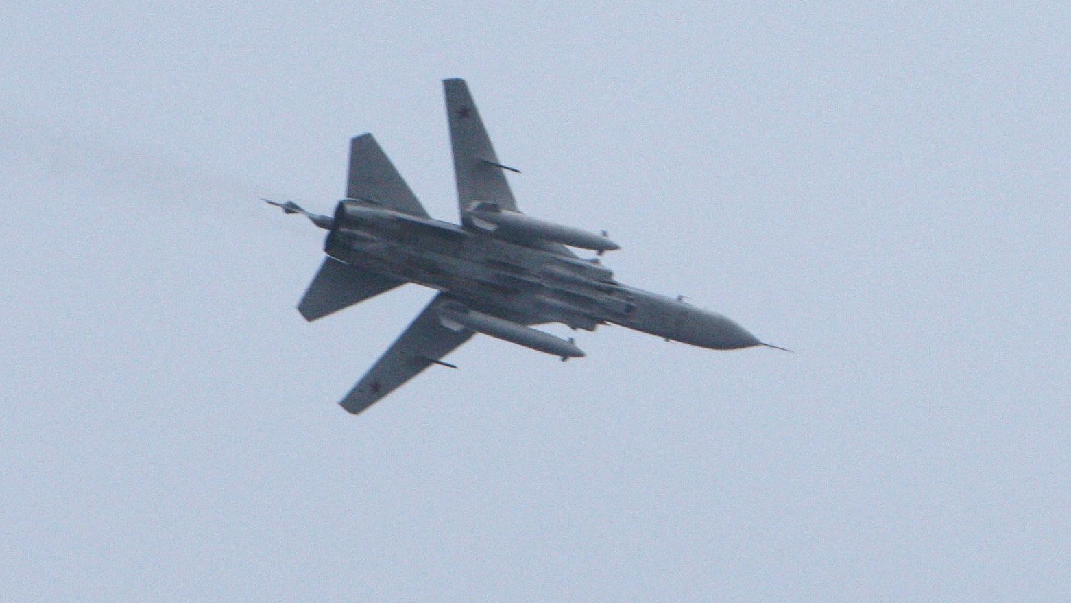 Бомбардировщик Су-24. Архив Бомбардировщик Су-24. Архив - РИА Новости, 1920, 15.08.2026