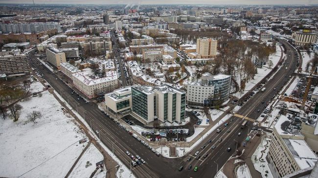 Вид на Минск. Архивное фото