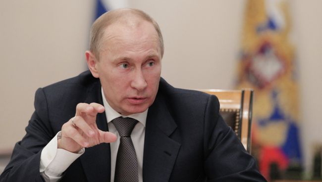 Президент РФ Владимир Путин. Архив