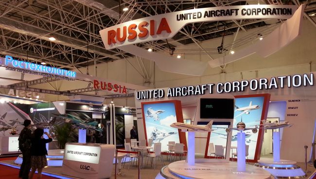 Объединенная российская экспозиция на China Airshow 2012 Объединенная российская экспозиция на China Airshow 2012