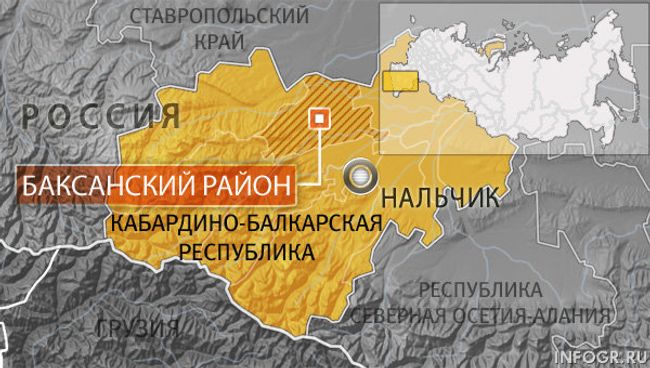 Баксанский район Кабардино-Балкарии