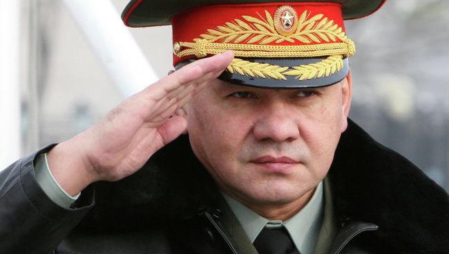 Министр обороны РФ Сергей Шойгу. Архив Министр обороны РФ Сергей Шойгу. Архив