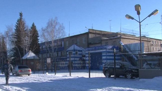Одно из зданий исправительной колонии №6 города Копейска Челябинской области