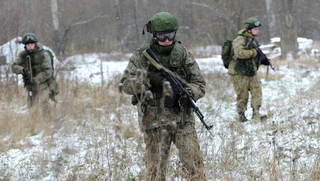 Новая боевая экипировка для военнослужащих Ратник. Архивное фото