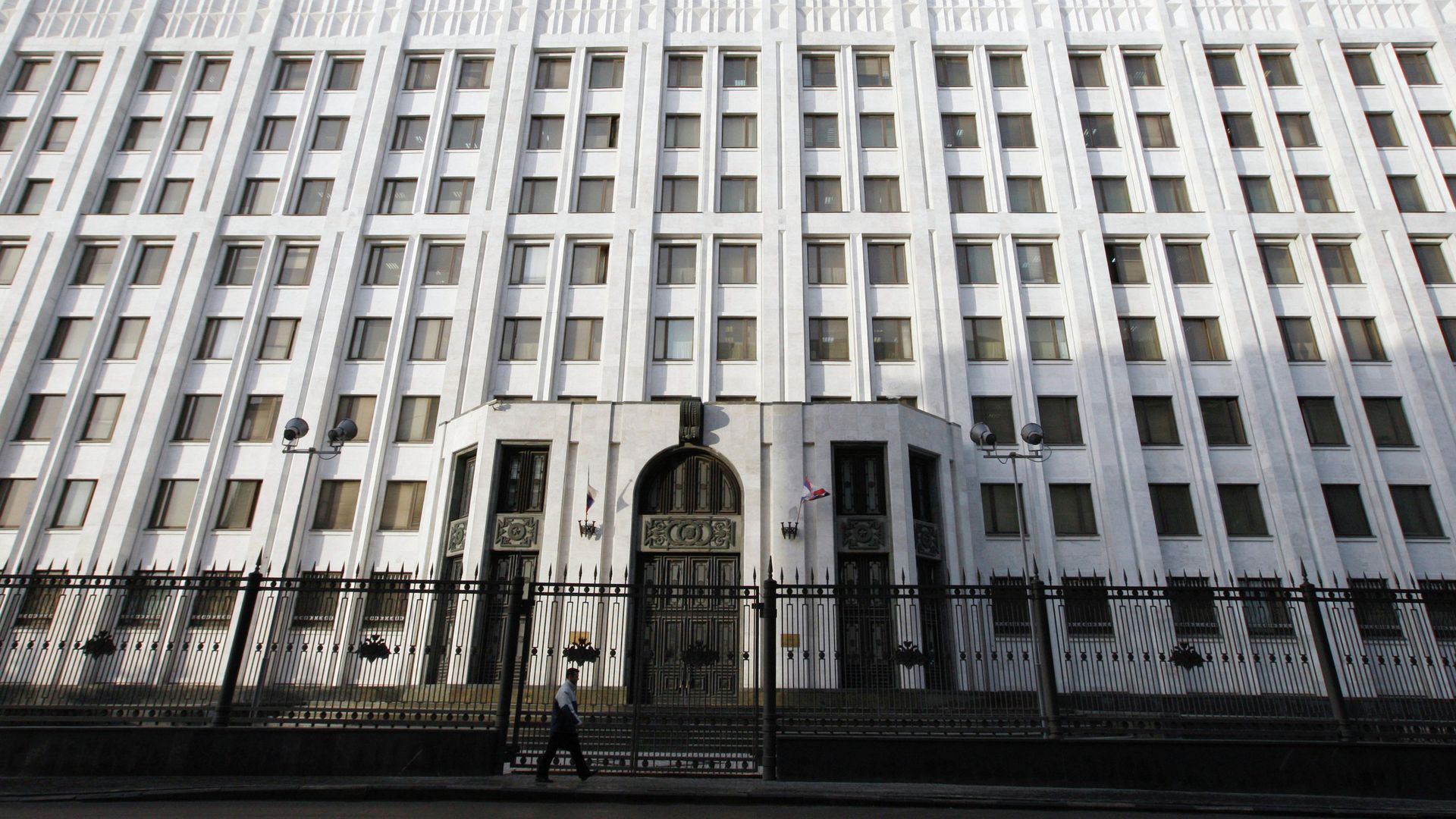 Здание Министерства обороны Российской Федерации Здание Министерства обороны Российской Федерации - РИА Новости, 1920, 20.05.2025