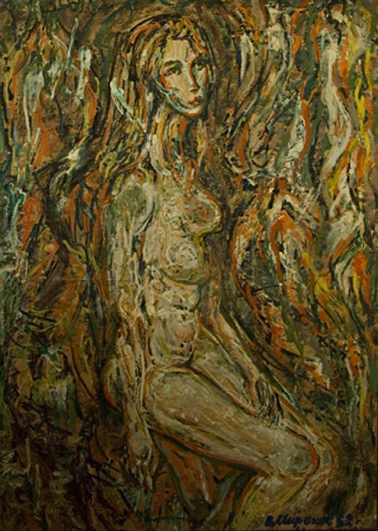 Виктор Миронов. Обнаженная. 1962 Виктор Миронов. Обнаженная. 1962