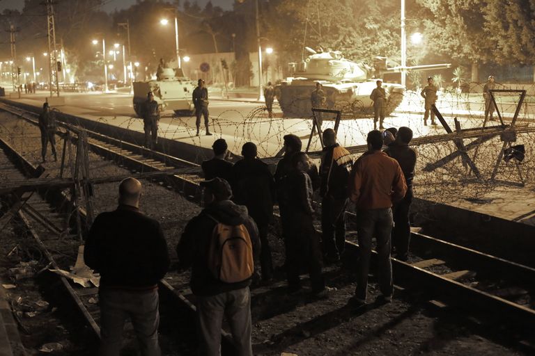 Акция оппозиции в Каире Акция оппозиции в Каире