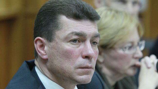 Министр труда и социальной защиты РФ Максим Топилин. Архив