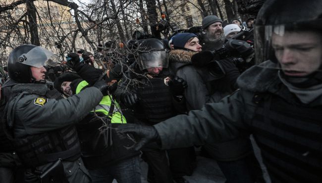 Акция Марш свободы в Москве
