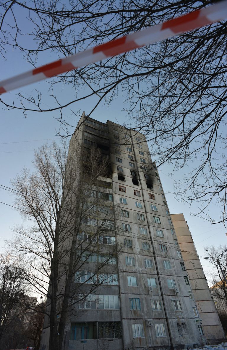 Взрыв в жилом доме в Харькове Взрыв в жилом доме в Харькове