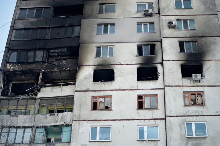 Взрыв в жилом доме в Харькове Взрыв в жилом доме в Харькове