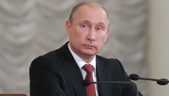 Владимир Путин на VIII Всероссийском съезде судей в Москве Владимир Путин на VIII Всероссийском съезде судей в Москве