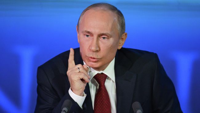 Пресс-конференция Владимира Путина
