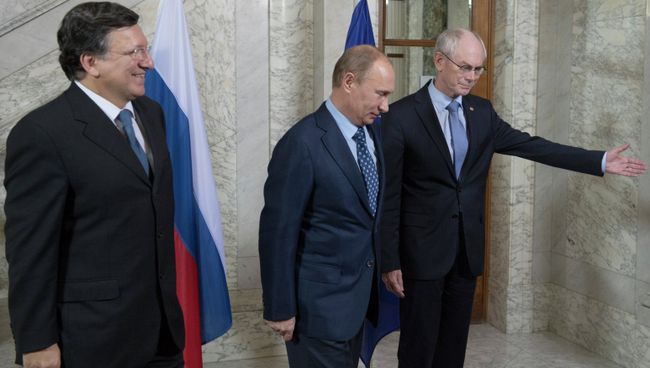 В.Путин прибыл в Брюссель для участия в саммите Россия-ЕС